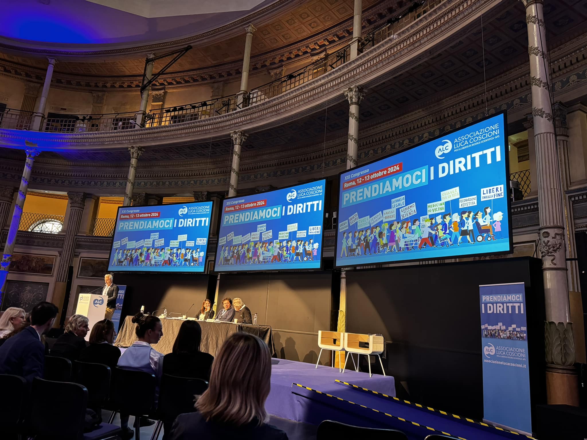 Roma. XXI Congresso dell’Associazione Luca Coscioni.