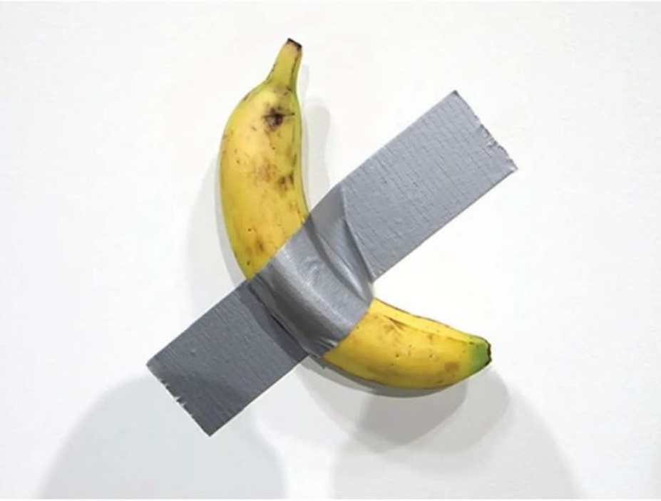 Quando una banana è… arte.