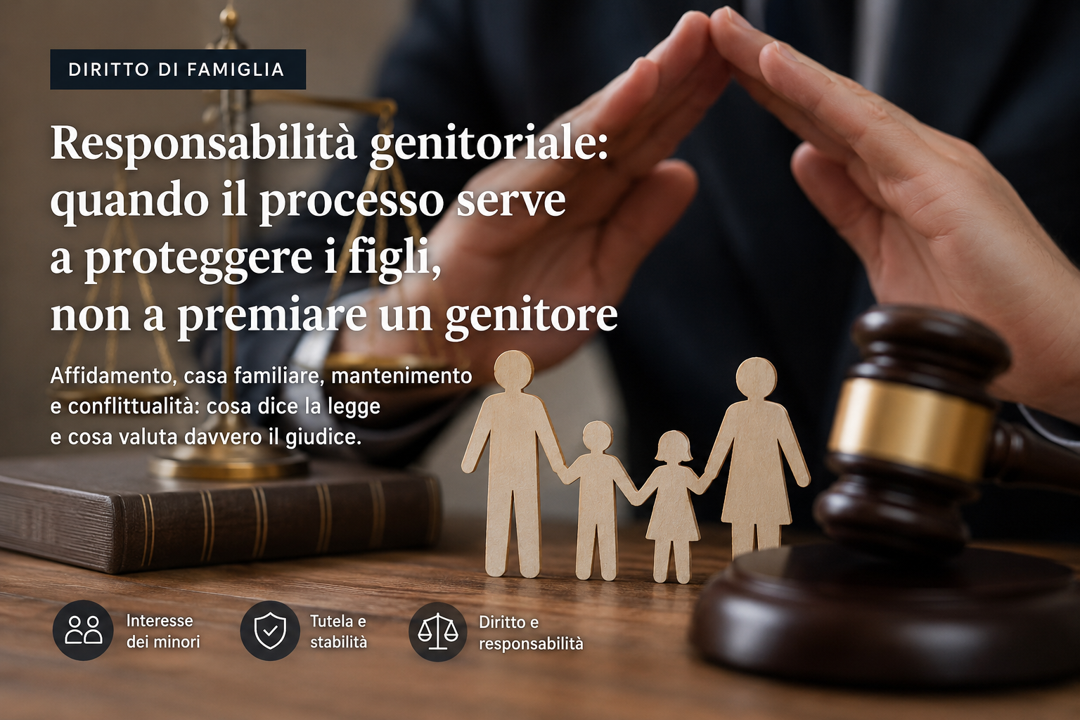🟠​ Responsabilità genitoriale e crisi familiare: quando il processo serve a proteggere i figli, non a premiare un genitore_Liut Giraldo & Partners Studio Legale_9.07.2026